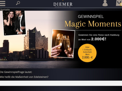 Gewinnspiel: Diemer Gewinnspiel: Reise nach Hamburg wird verlost