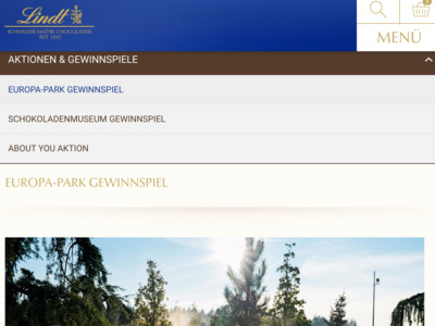 Gewinnspiel: Lindt Gewinnspiel: Aufenthalt in der Wasserwelt 