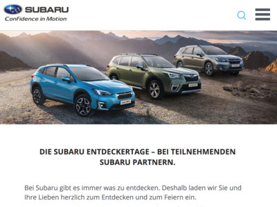 Gewinnspiel: Subaru Gewinnspiel: iPhone, Reise und mehr zu gewinnen