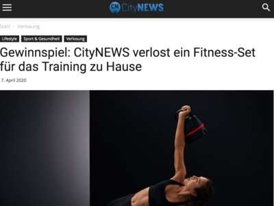 Gewinnspiel: CityNEWS Gewinnspiel: Fitnessset gewinnen