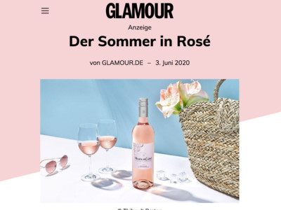 Gewinnspiel: Glamour Gewinnspiel: Fahrrad und Weinpaket gewinnen