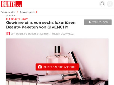 Gewinnspiel: Bunte Gewinnspiel: Beauty-Paket gewinnen