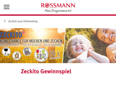 Gewinnspiel: Rossmann Gewinnspiel: Kugelgrill und mehr gewinnen