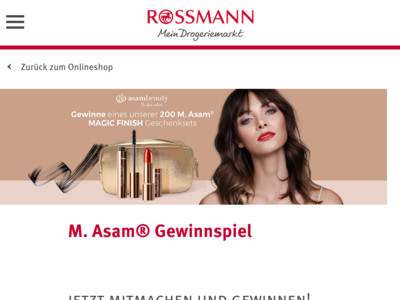 Gewinnspiel: Rossmann Gewinnspiel: Beauty-Paket gewinnen