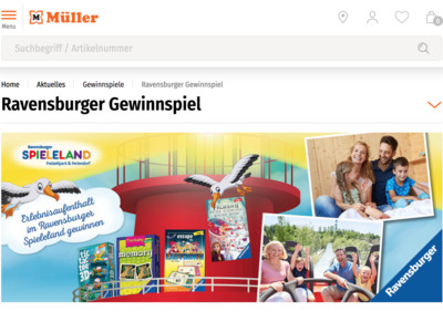 Gewinnspiel: Müller Gewinnspiel: Familien-Kurzurlaub wird verlost