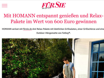 Gewinnspiel: Für Sie Gewinnspiel: Relax-Paket gewinnen