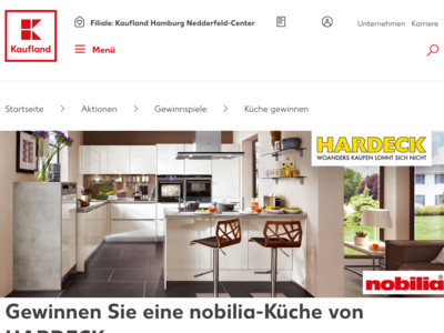 Gewinnspiel: Kaufland Gewinnspiel: Küche wird verlost