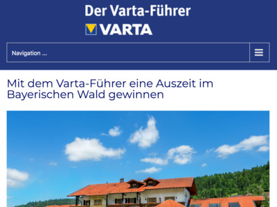 Gewinnspiel: Varta Gewinnspiel: Wellness-Aufenthalt gewinnen