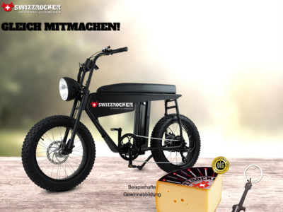 Gewinnspiel: Swizzrocker Gewinnspiel: E-Bike gewinnen