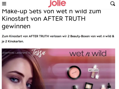 Gewinnspiel: Jolie Gewinnspiel: Make-up Paket gewinnen