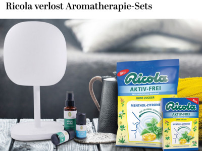 Gewinnspiel: essen & trinken Gewinnspiel: Aromatherapie-Produkte gewinnen