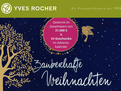 Gewinnspiel: Yves Rocher Adventskalender