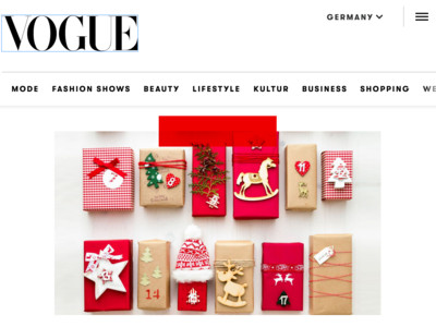 Gewinnspiel: Vogue Adventskalender