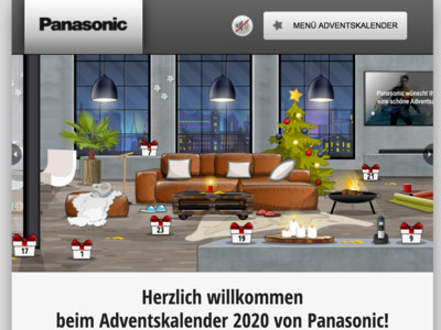 Gewinnspiel: Panasonic Adventskalender