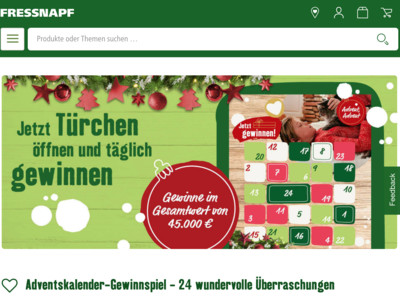 Gewinnspiel: Fressnapf Adventskalender