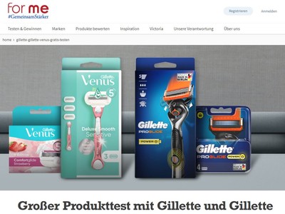 Gewinnspiel: Teste Gillette oder Gillette Venus gratis!