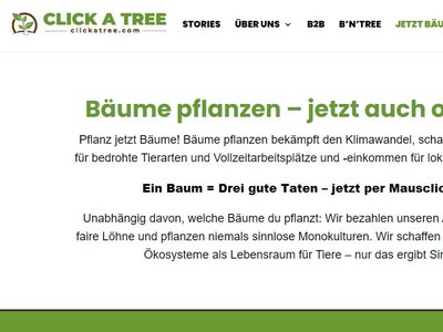 Gewinnspiel: Tu etwas Gutes und pflanze einen Baum!