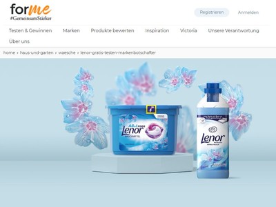 Gewinnspiel: Gewinne eines von 500 Lenor Lenor-Wohlfühl-Pakete!