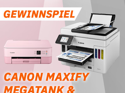 Gewinnspiel: Jeden Monat einen Drucker zu gewinnen!