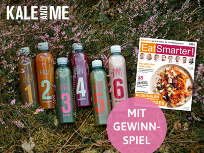 Gewinnspiel: 3-Tage-Saftkur von Kale&Me gewinnen