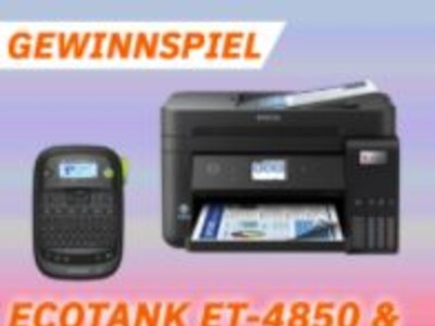 Gewinnspiel: Gewinnt einen EPSON Ecotank ET-4850-Drucker!
