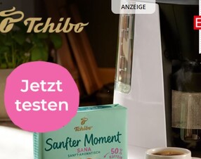 Gewinnspiel: Jetzt Produkttester:in werden und mit Tchibo besondere Kaffeemomente genießen