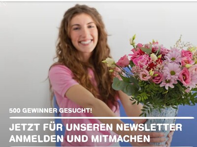 Gewinnspiel: Blumenabo gewinnen! 