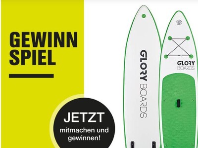 Gewinnspiel: Glory Boards SUP Set absahnen!