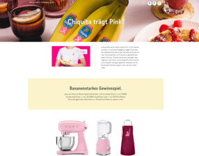 Gewinnspiel: Chiquita trägt Pink!