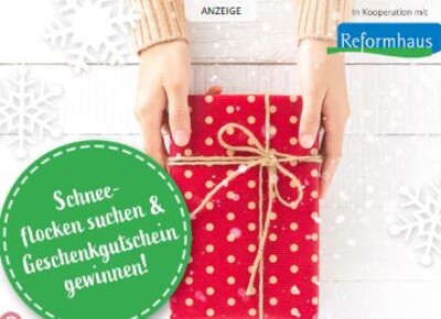 Gewinnspiel: Reformhaus® Schneeflockensuche