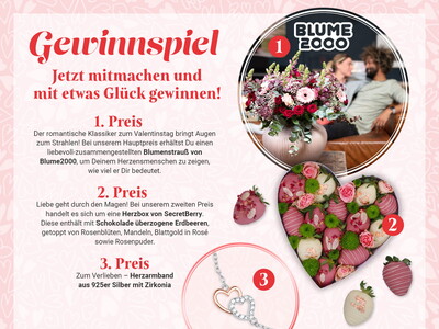 Gewinnspiel: Valentinstag Gewinnspiel