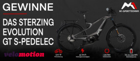 Gewinnspiel: M1-Sporttechnik Sterzing S-Pedelec zu gewinnen