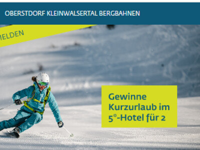 Gewinnspiel: Kurzurlaub im 5*-Hotel Kleinwalsertal