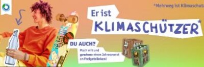 Gewinnspiel: Gewinne einen Jahresvorrat an Getränken!