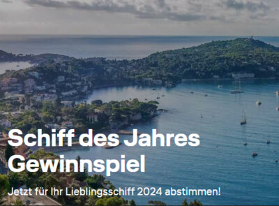 Gewinnspiel: Schiff des Jahres - Gewinnspiel