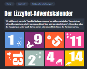 Gewinnspiel: Der LizzyNet Adventskalender