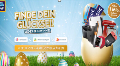 Gewinnspiel: Suche Dein Glücksei!