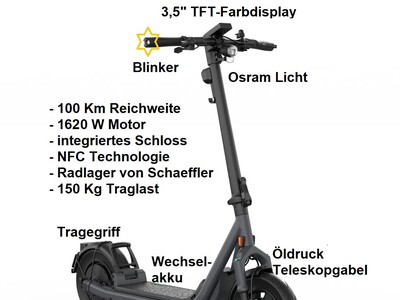 Gewinnspiel: E-Scooter -Gewinnspiel