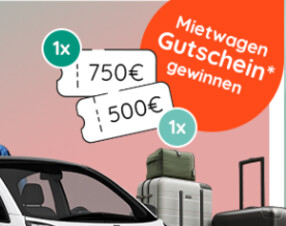 Gewinnspiel: Mietwagen