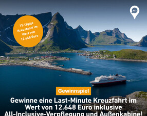 Gewinnspiel: Gewinne eine Last-Minute Kreuzfahrt im Wert von 12.648 Euro!