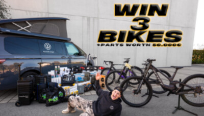 Gewinnspiel: WIN 3 BIKES!