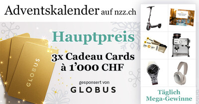 Gewinnspiel: nzz.ch Adventskalender!