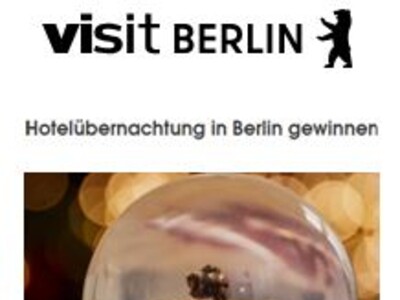 Gewinnspiel: Hotelübernachtung in Berlin gewinnen!