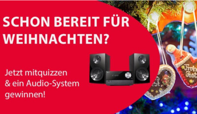 Gewinnspiel: Gewinne ein Audio-System!
