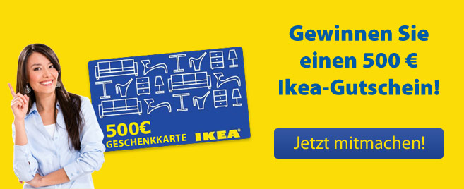Gewinnspiel: Ikea-Gewinnspiel