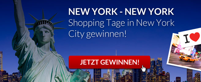 Gewinnspiel: Reise Gewinnspiel: Shopping Urlaub in New York