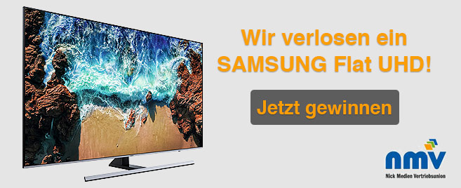 Gewinnspiel: Nick Medien: Samsung Fernseher Gewinnspiel