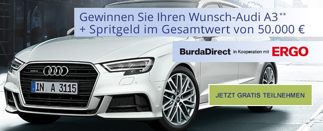 Gewinnspiel: Auto Gewinnspiel: Audi A3 gewinnen
