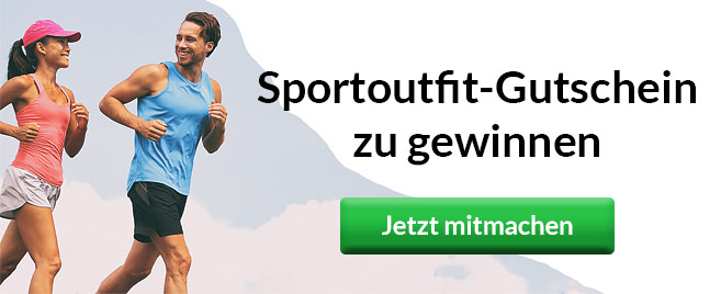 Gewinnspiel: Sportoutfit Gutschein Gewinnspiel Wert 200 Euro